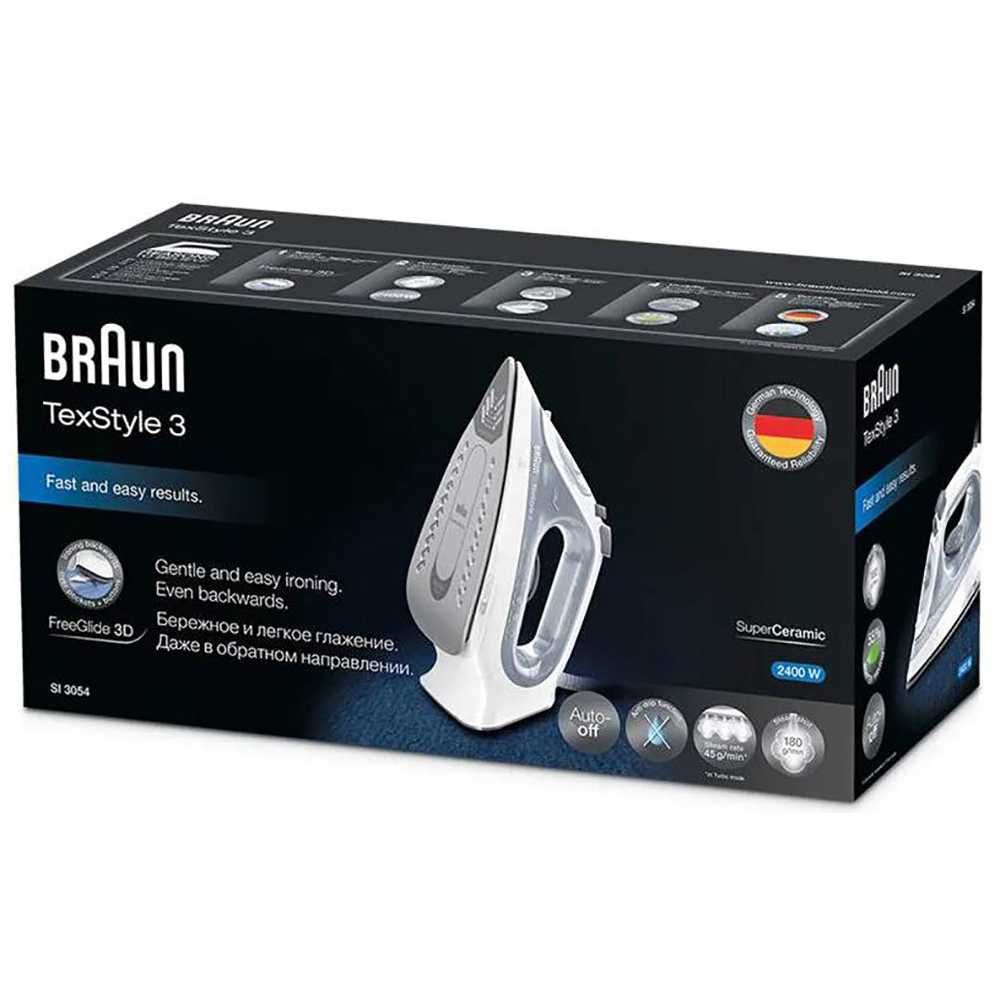 Паровой утюг Braun Texstyle 3 SI3054 GY