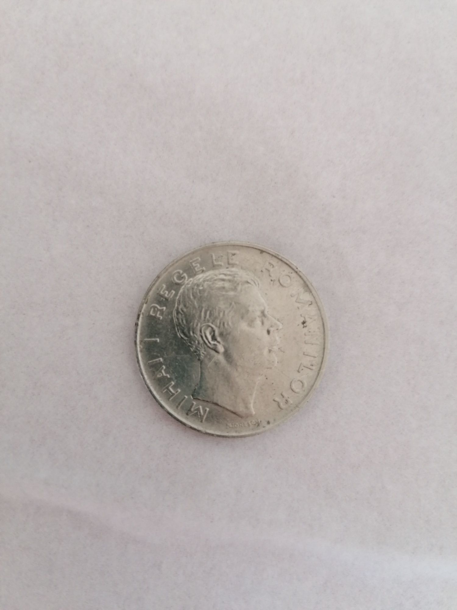 Moneda 100 lei 1944 Mihai 1 regele romanilor
