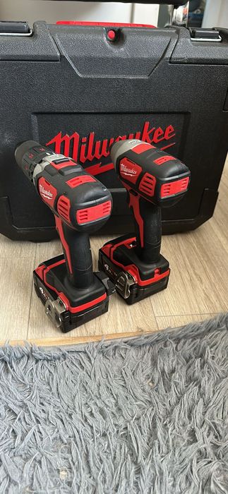 Set filetante Milwaukee 18v / fabricație 2024 ,2bat 4ah/încărc/ valiză