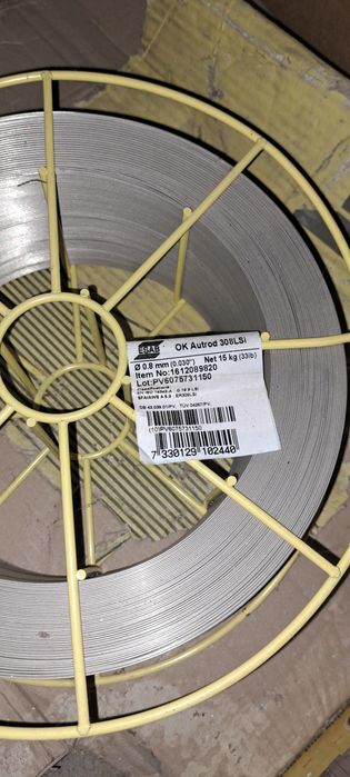 Sarma sudura inox 0,8mm 15kg Esab