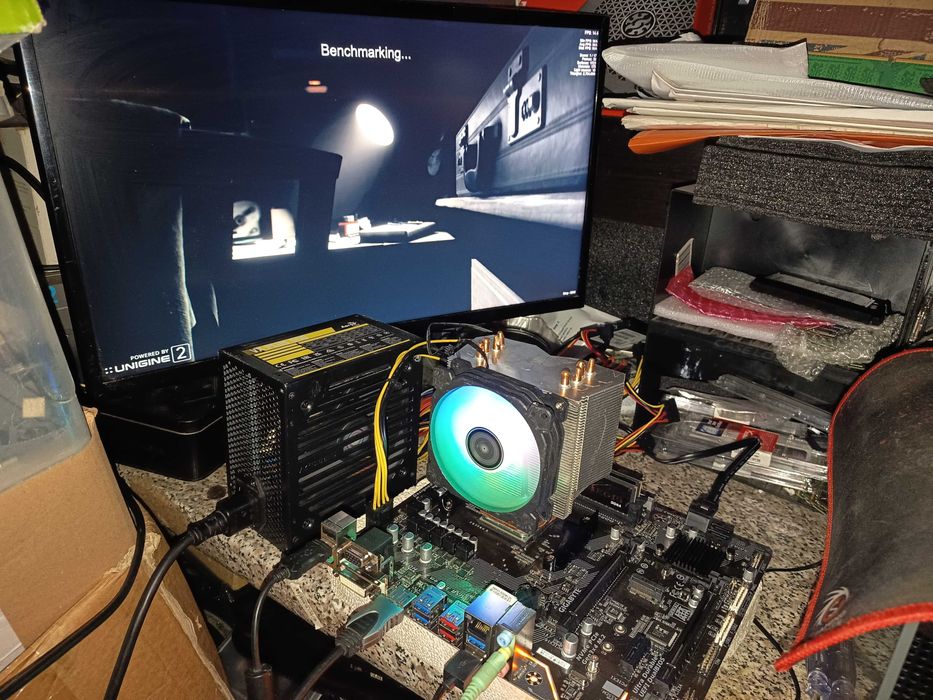 Placa baza gaming, AM4, Gigabyte B350-HD3, slot ssd M2, bios updatat