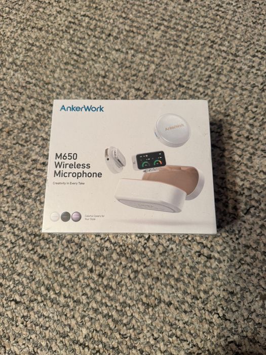 Microfon Wireless Ankerwork M650 Sigilat