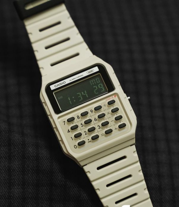 Casio Vintage CA-53WB - Легендарный калькулятор и биопластик, Оригинал
