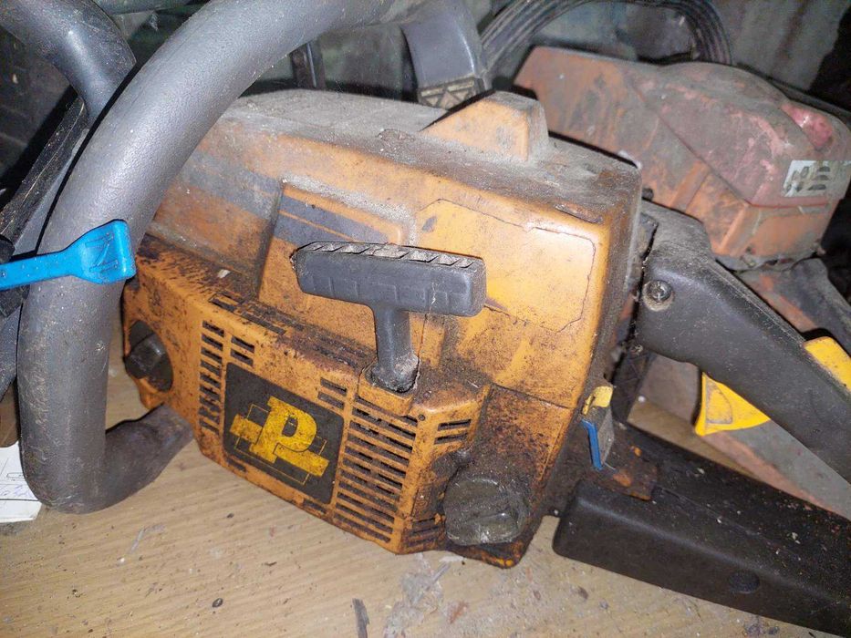 4 резачки за дърва – 2 Partner + 2 китайски – за части