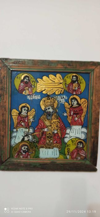 Icoana pe glaja inceput de sec. xx