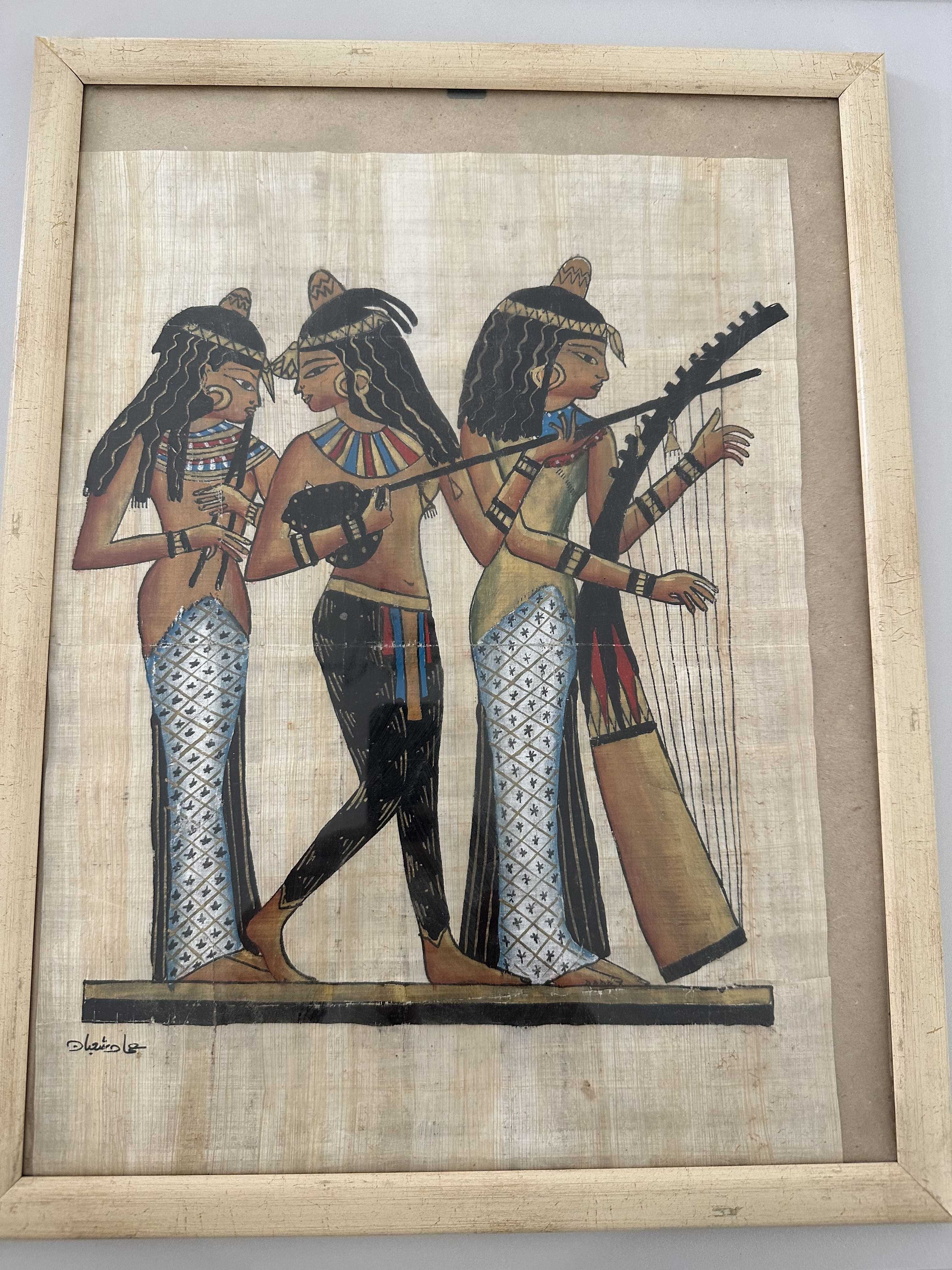 Папирус от Египет с рамка 36х26см