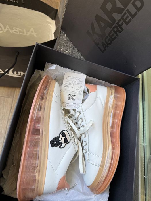 Оригинални кецове Karl Lagerfeld с кутия
