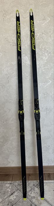 Лыжи беговые, палки, крепления, ботинки