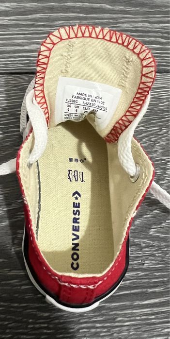 CONVERSE, marimea 20, culoare roșu