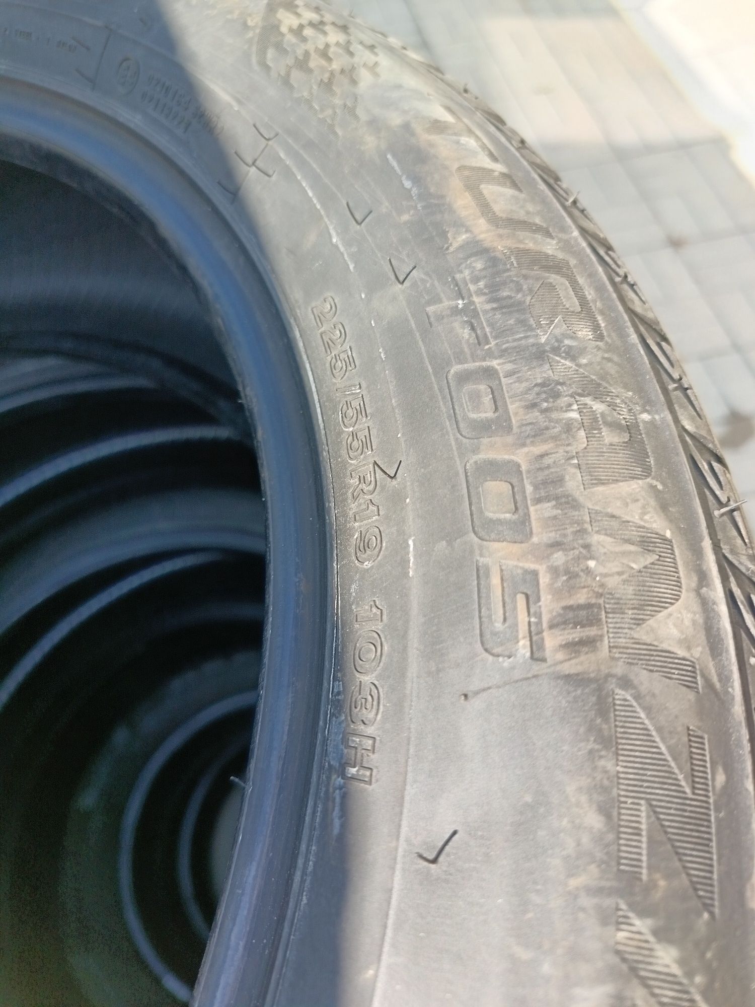 Anvelope vara 225 55 19 bridgestone 2021 5.3-5.7mm