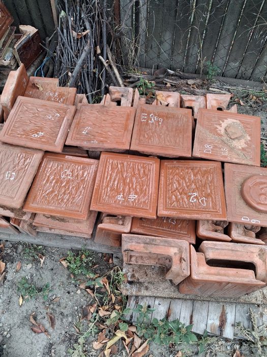 Soba de teracotă intreagă