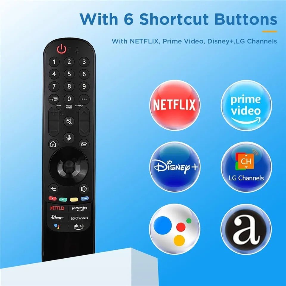 Magic Remote 2018-2024 LG TV Voice Control și Mouse LG 4k ,8k