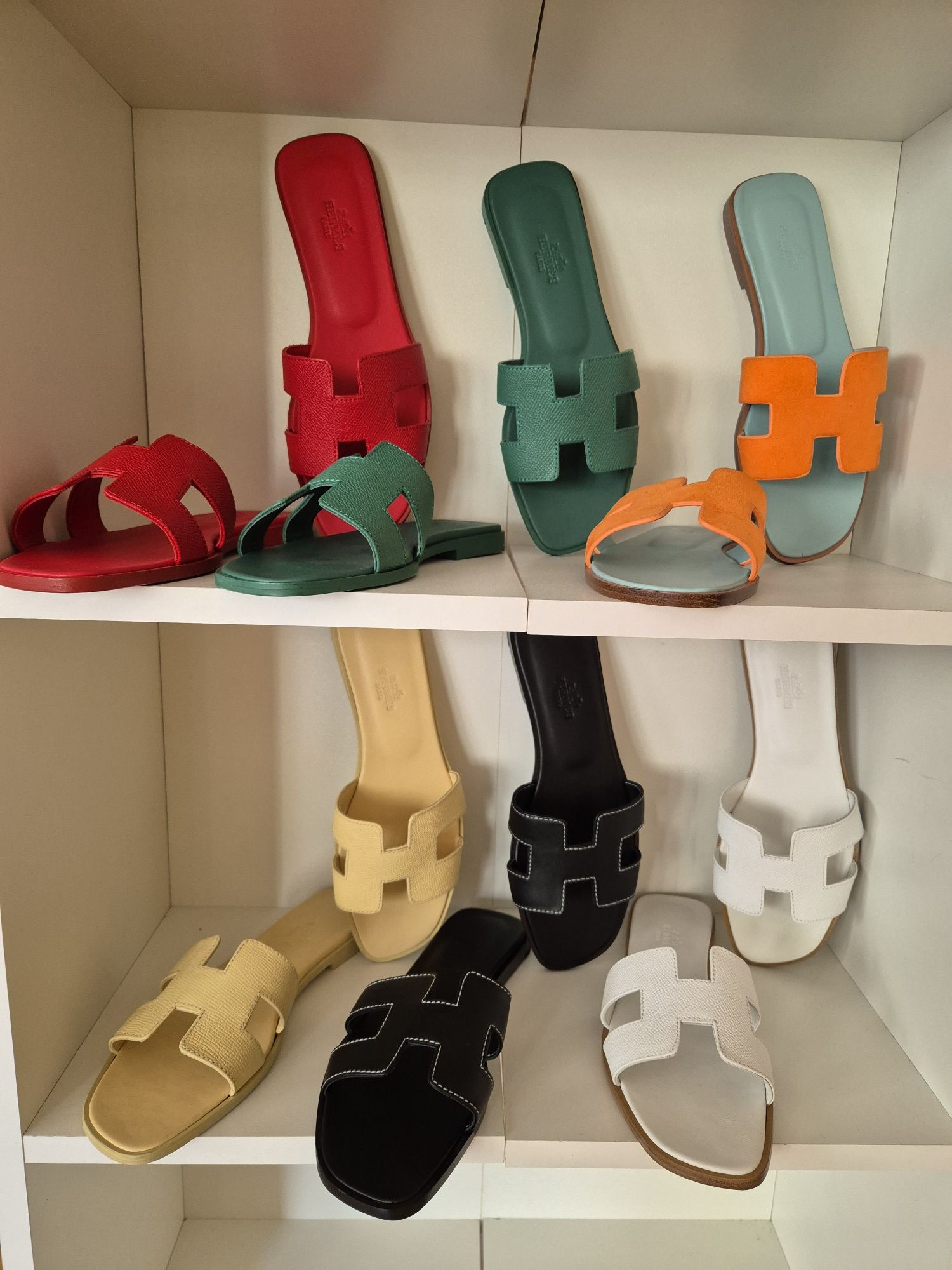 Hermès Oran естествена.кожа