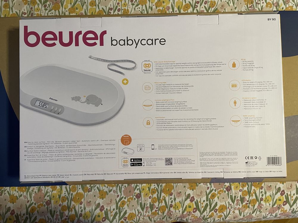 Везна за бебе Beurer babycare BY 90