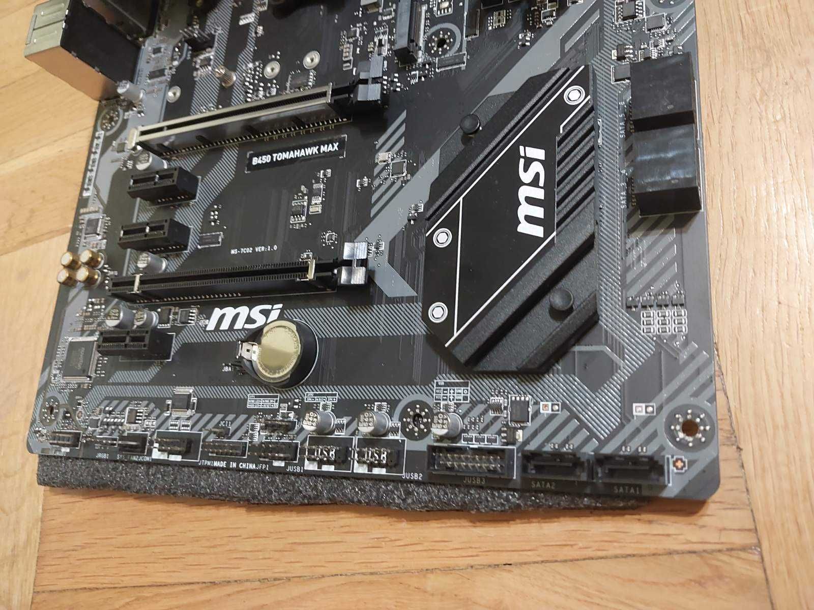 AMD Ryzen 9 5950X + MSI B450 Tomahawk MAX