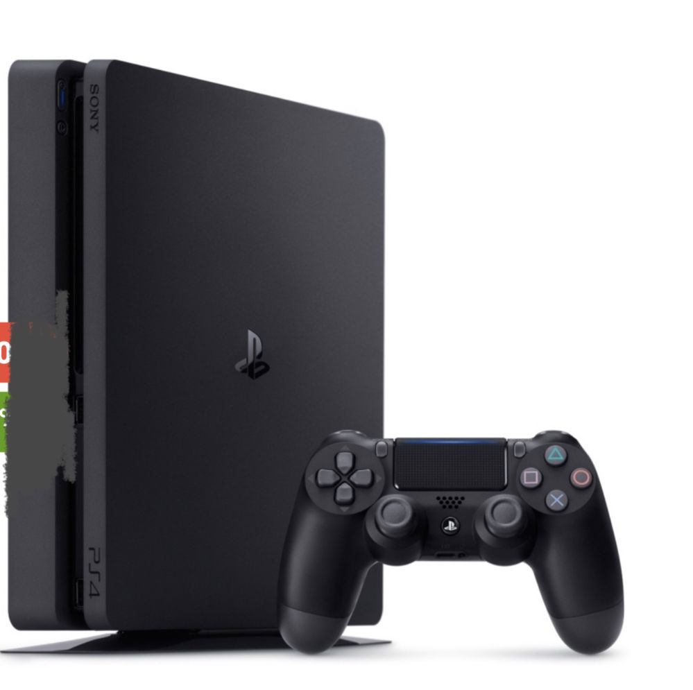 Игровая приставка Sony PlayStation 4 Slim 500 ГБ черный