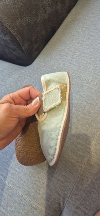 Ръчно шити изработени пантофи номер 26