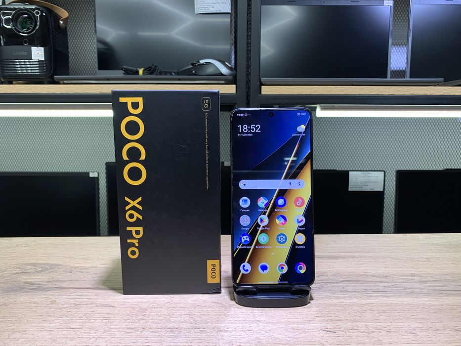 Poco X6 Pro 5G, 12/512 GB, Black, полный комплект, 1196/А10