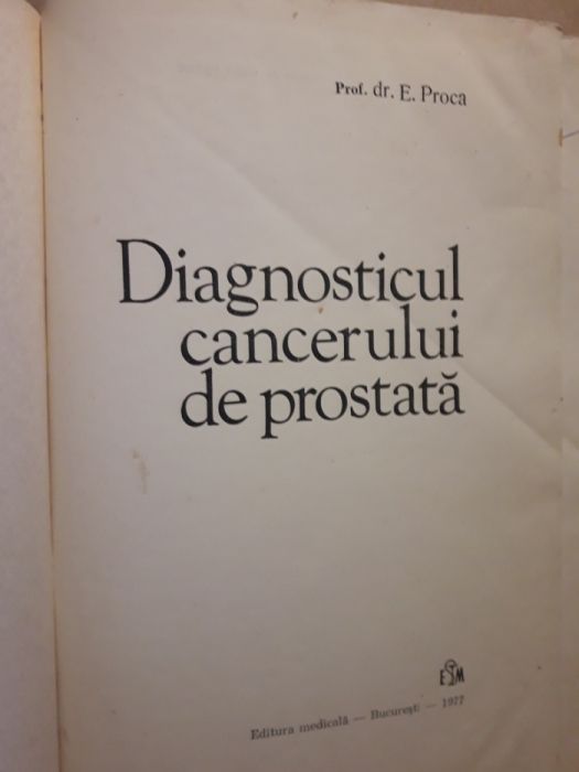 Diagnosticul cancerului de prostata