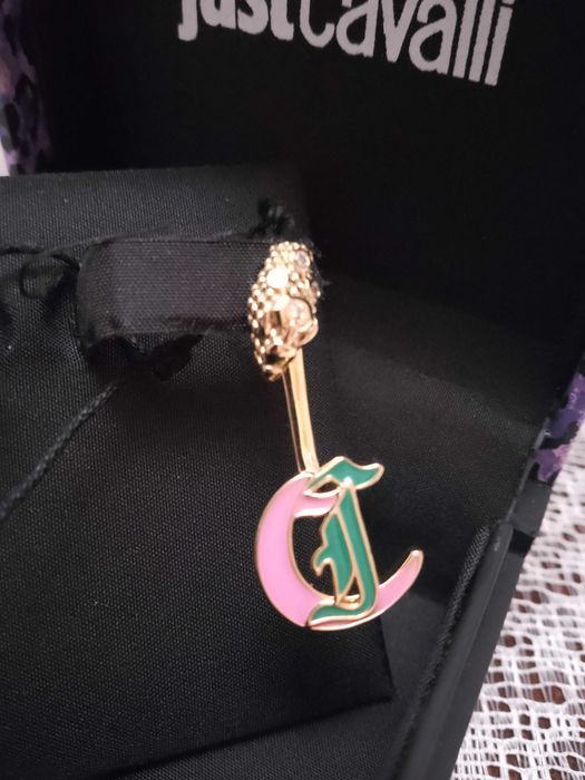 just cavalli нови цветни обеци