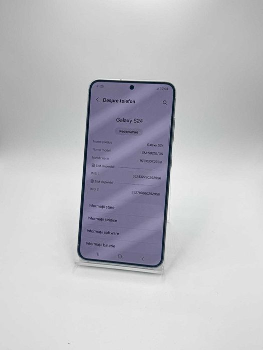 Samsung S24 / 128 GB 8 GB RAM / Factura / Garantie #40389