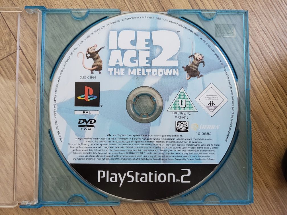 Playstation 2 slim - пълен комплект (Ice Age 2)