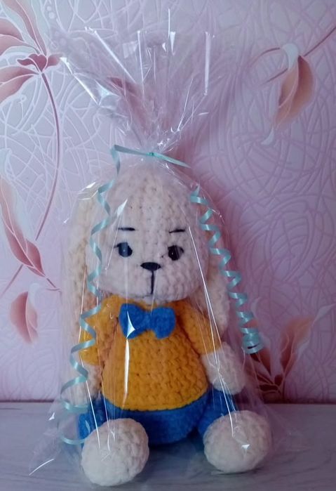 Зайка ручной работы