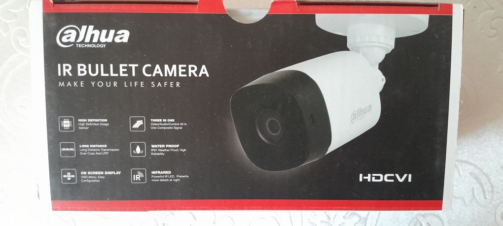 Видеокамера HD, FUJI Pro 5.0 MP. Dahua HDCVI 5MP. Купольный.