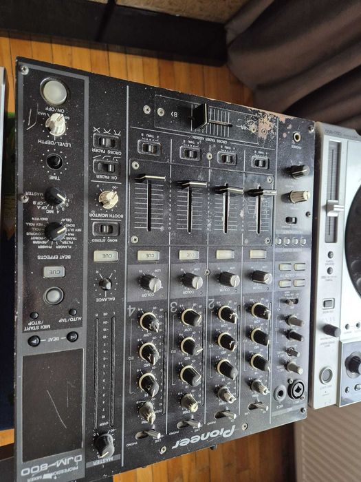 Pupitru DJ Pioneer CDJ 850 usb + DJM 800