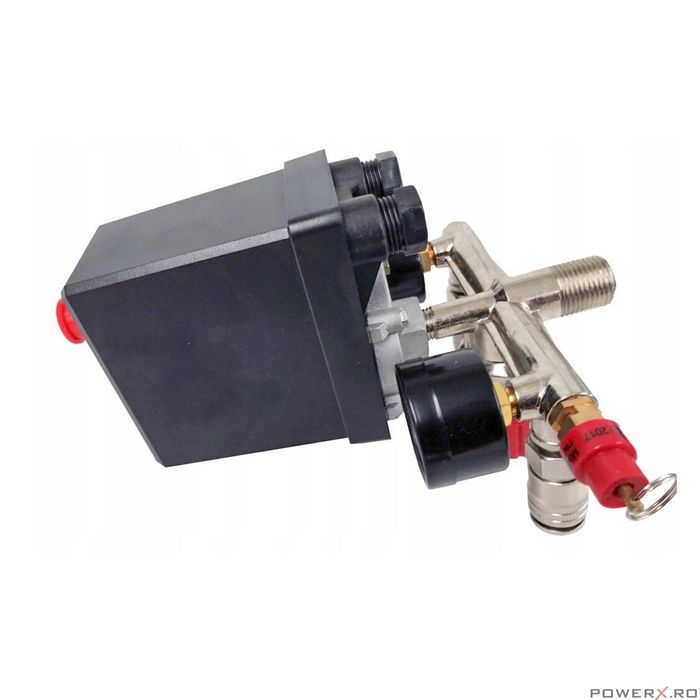 Presostat complet pentru compresor monofazic, 220V, reglabil, Verke