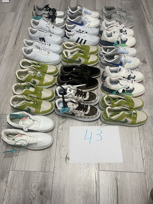 Adidasi Nike , Diferite marimi