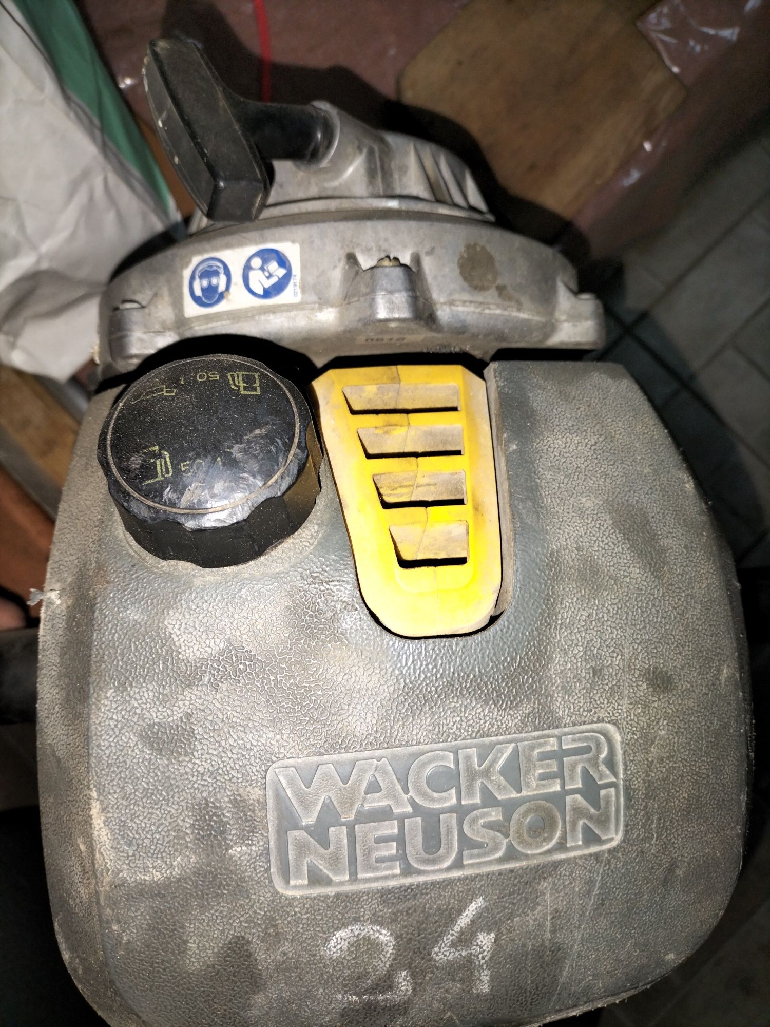 Demolator Pickamer Wacker Cobra pe benzina.