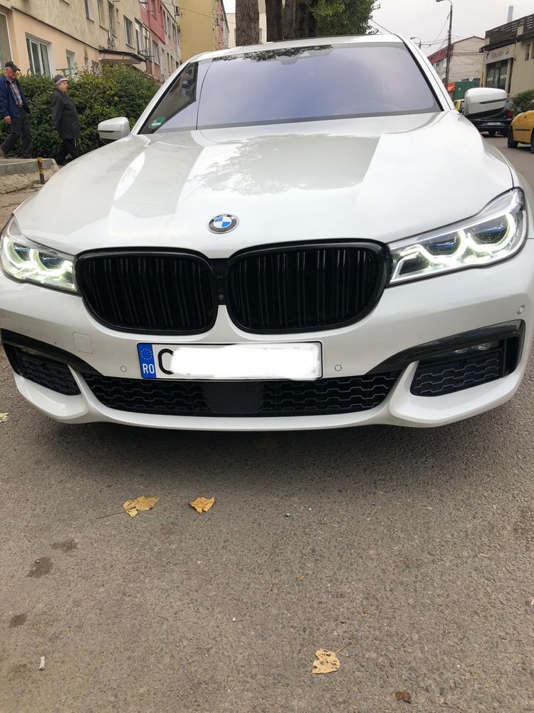 Grile negru lucios duble pentru Bmw G11 G12 seria 7