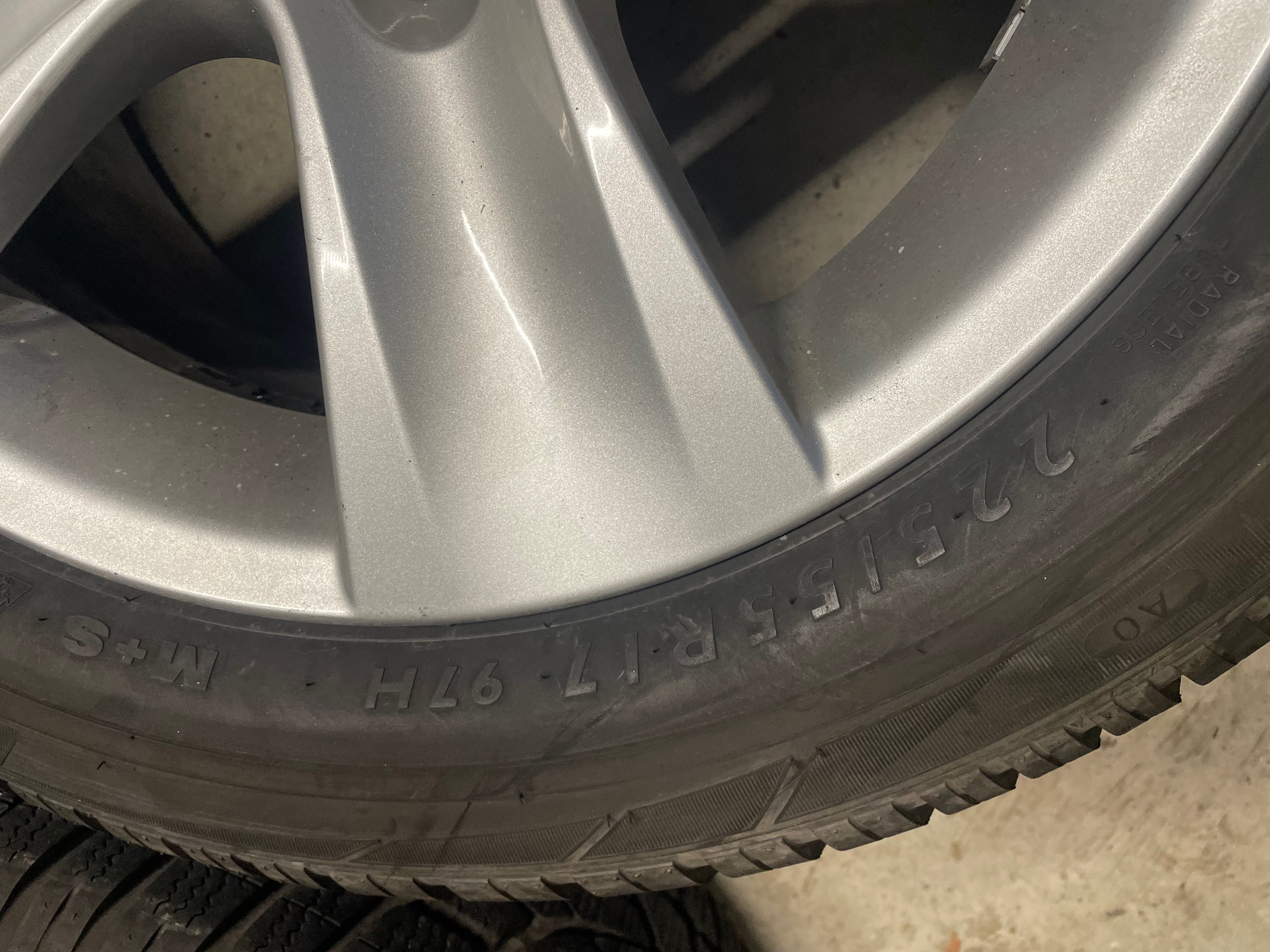 Roți jante 17 5x120 BMW Seria 5 6 F10 F11 F12 F13 Iarnă 225/55R17 8mm