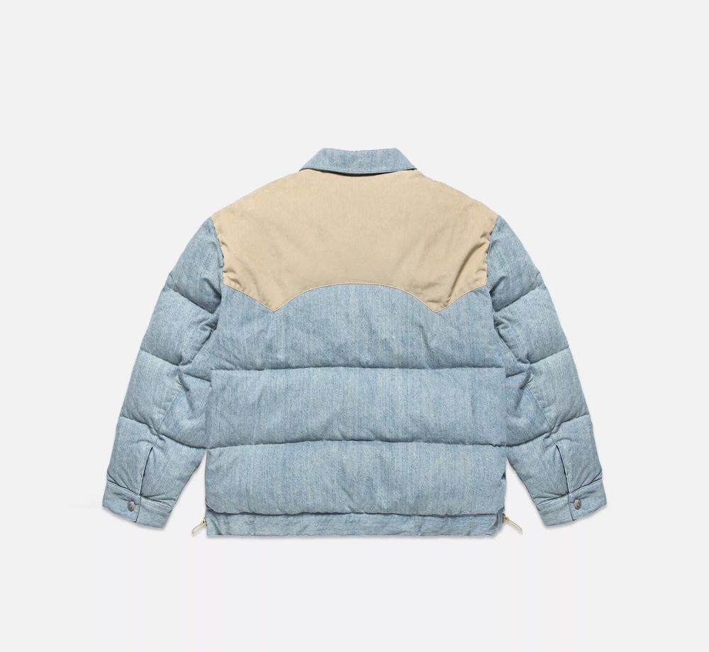 Geaca iarna puffer Levi’s made&crafted x Clot reversibila(puf gasca)