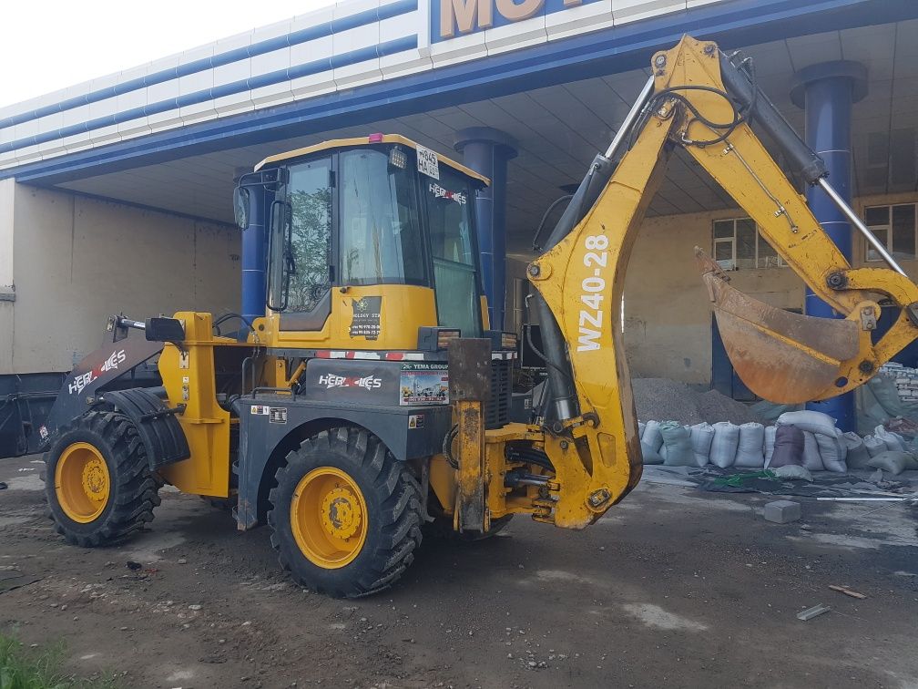 Услуги Аренда JCB (рачок). Услуги Эксковатора.