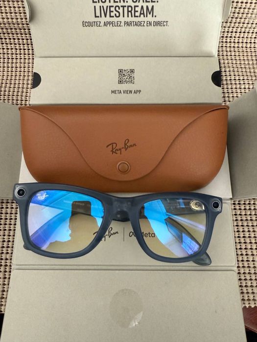 Ray ban meta синий 355$