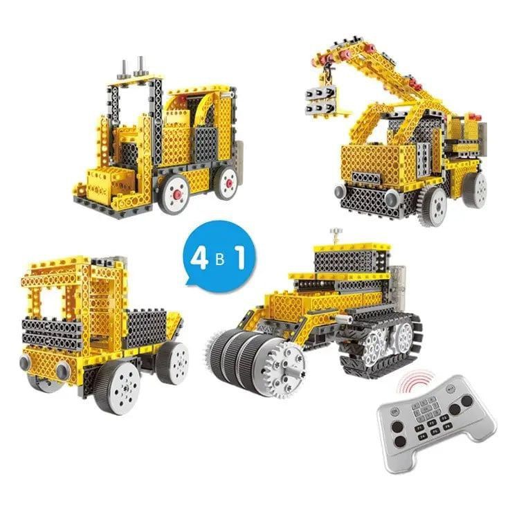 Конструктор на радиоуправлении 4в1. Konstruktor серии HIQ Constructor