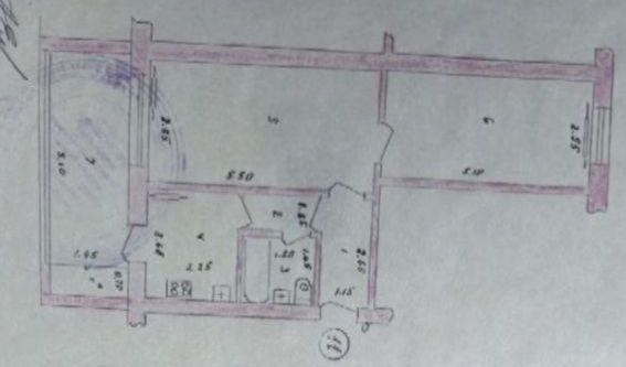Мирабад.2х ком 1 этаж