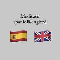 Meditații spaniolă/engleză
