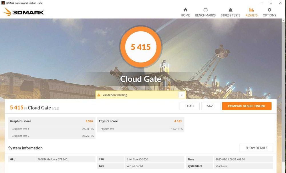 Placa video gaming vintage Nvidia GTS 240 2Gb 256 bit GDDR3