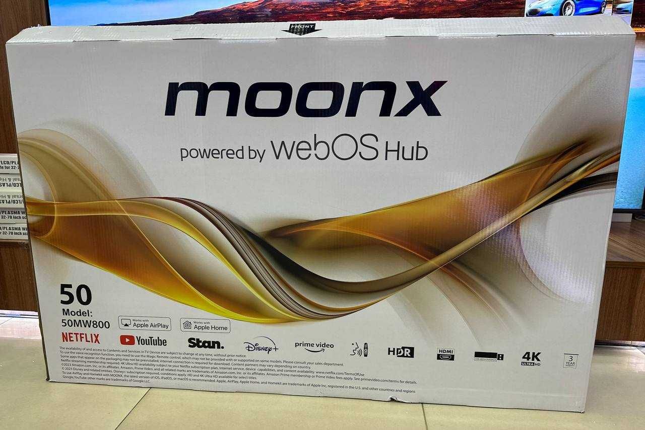 Телевизор MOONX 4K UHD  Web OS ( LG) Magic mous айромыш