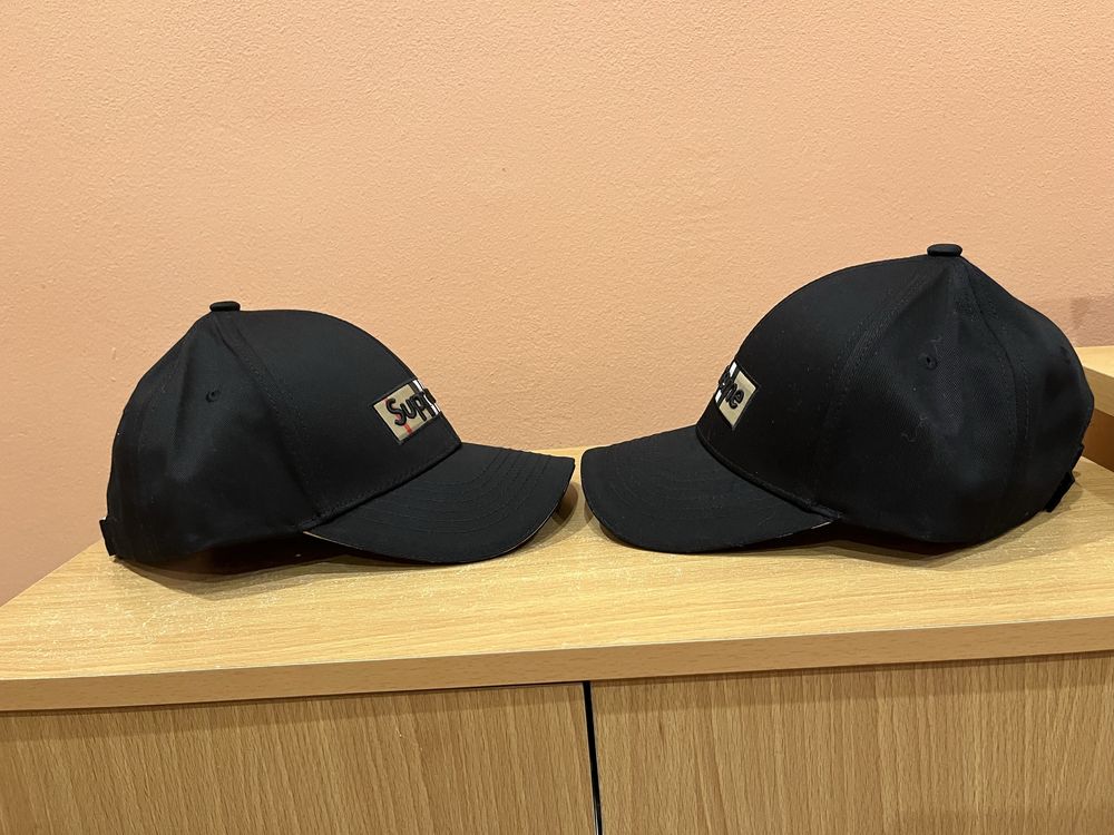 Sapca Supreme x Burberry Nou 2024 PREMIUM Unisex Palarie/Cap/Caciula