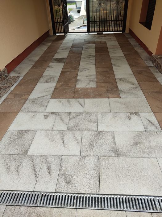 Montaj pavaj borduri dale pavele pavaje terasamente pregatim