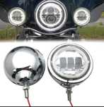 Proiector led 4,5 inchi cu angel eye moto scuter atv