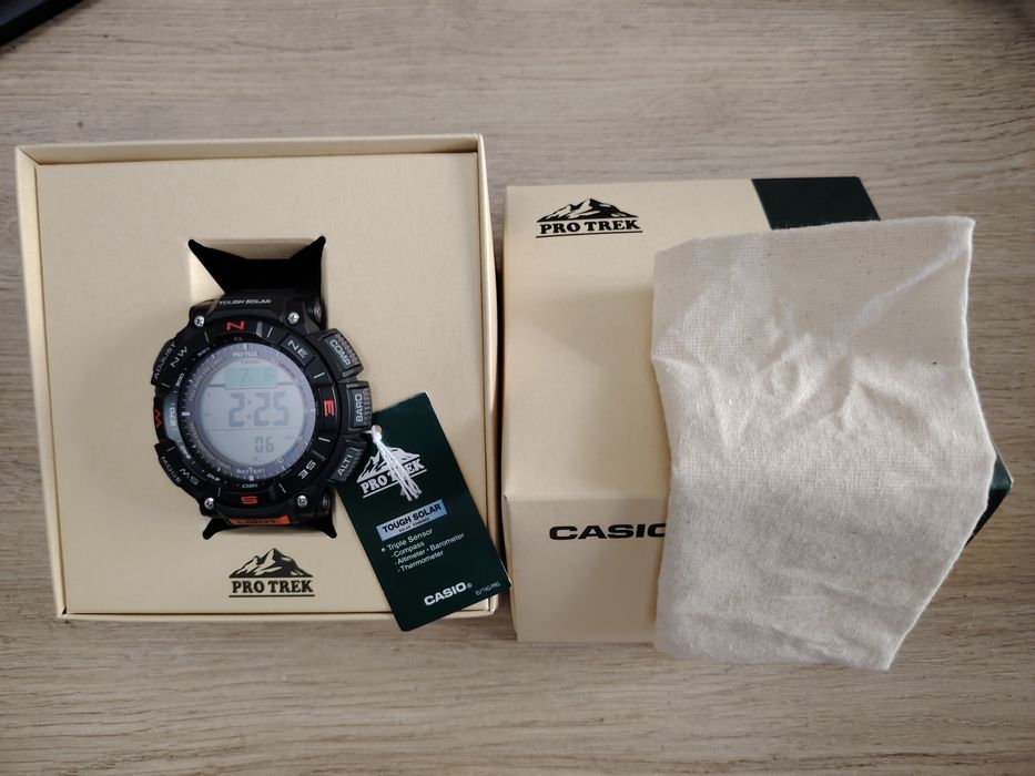 Casio ProTrek nou cu etichetă