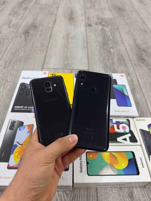 Samsung a6 2018 Redmi 7 skidkada
