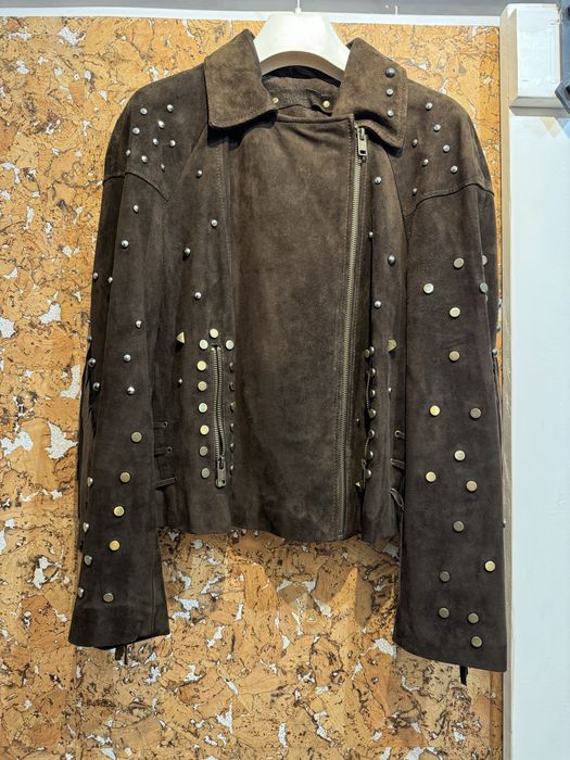 Geaca de piele intoarsa