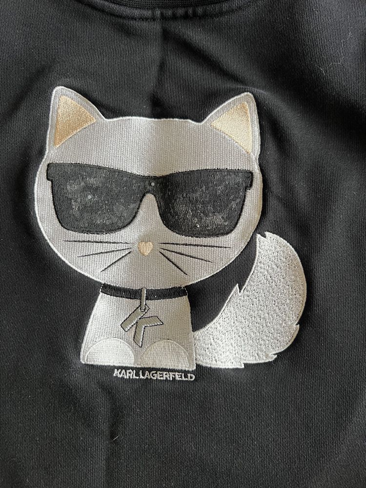 Блуза с дълъг ръкав Karl Lagerfeld