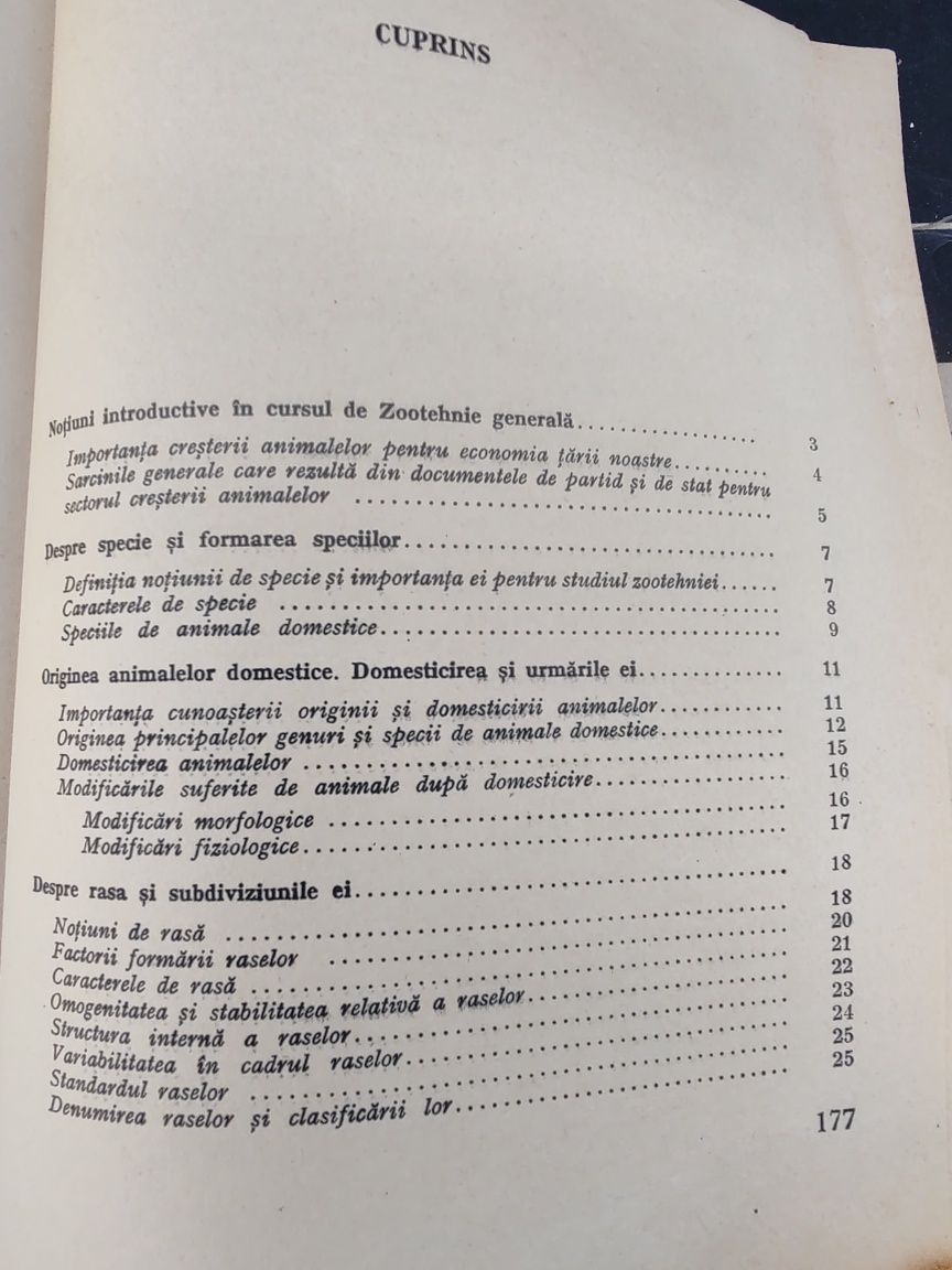 Zootehnie generala, manual licee agricole 1970